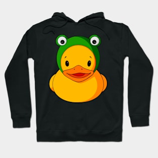 Frog Hat Rubber Duck Hoodie